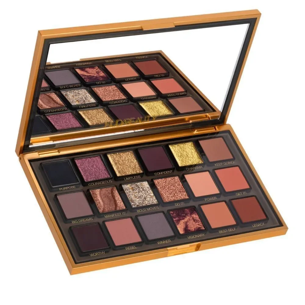 Huda Beauty Empower(Ed) Eyeshadow Palette gorgeous highly pigmented multi-finish